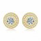 Cartier D'AMOUR Earrings in 18K Yellow Gold with Diamond